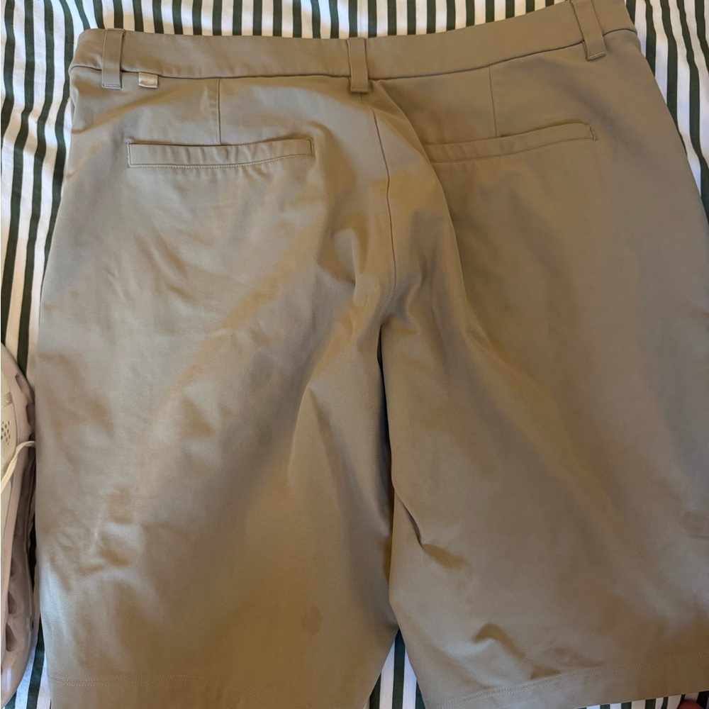 Lululemon Khaki Shorts *grease stains* - Picture 4 of 6